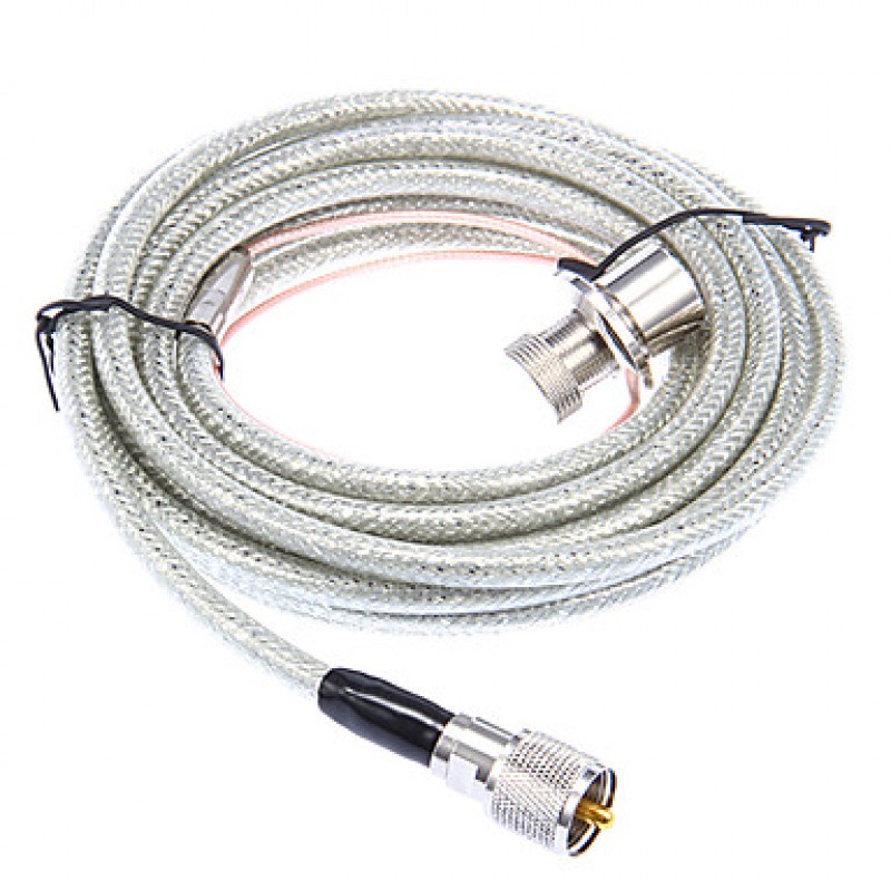 Huahon C-5 H abl o alki alki Transparen Silve 5M-Length 