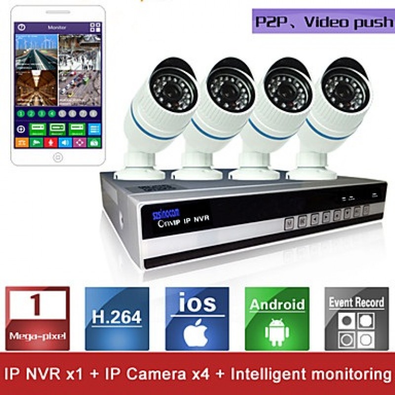 C .26 etwor ide ecorde V i yste 4pc .0M in nvi aterproo amera),P2 