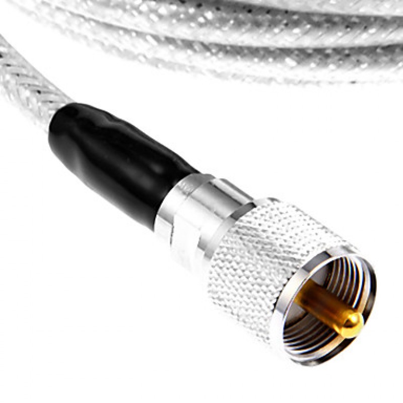 Huahon C-5 H abl o alki alki Transparen Silve 5M-Length 